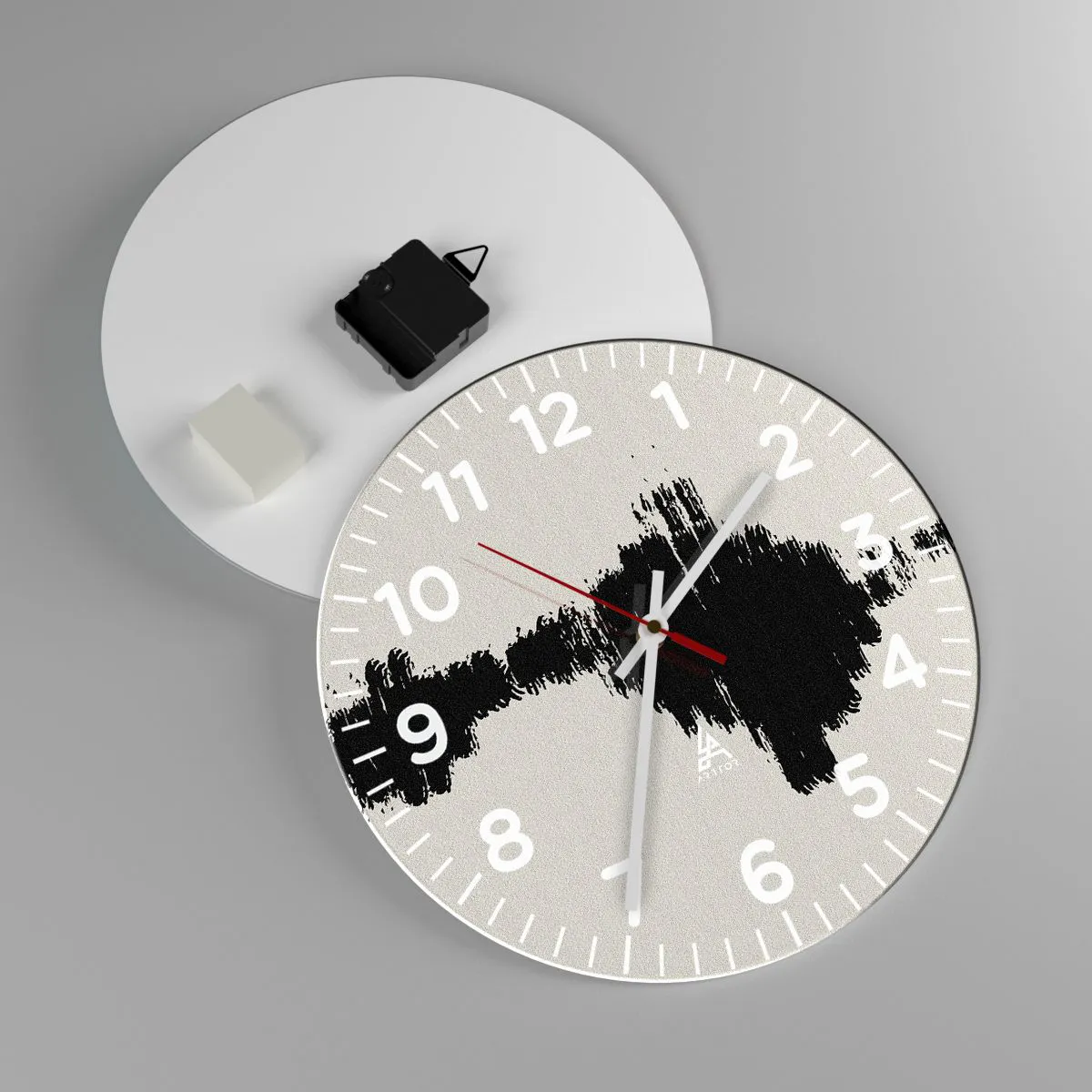 Vægur, Uret - Fantasiens vibrationer - 30x30 cm