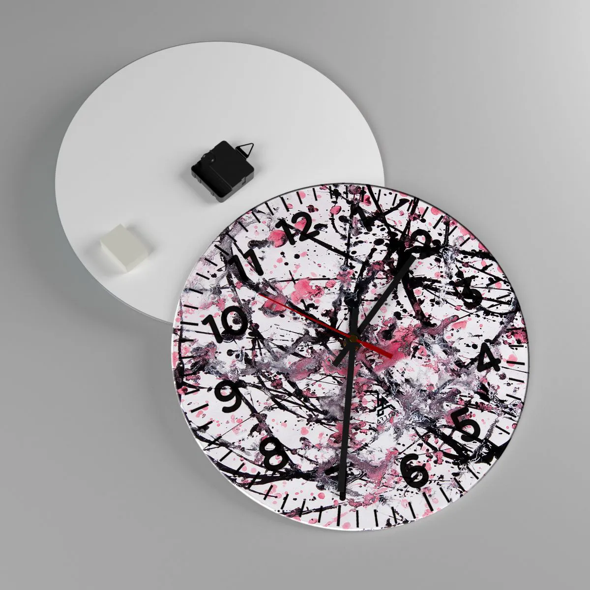 Falióra, Óra - Az élet múló természete - 40x40 cm