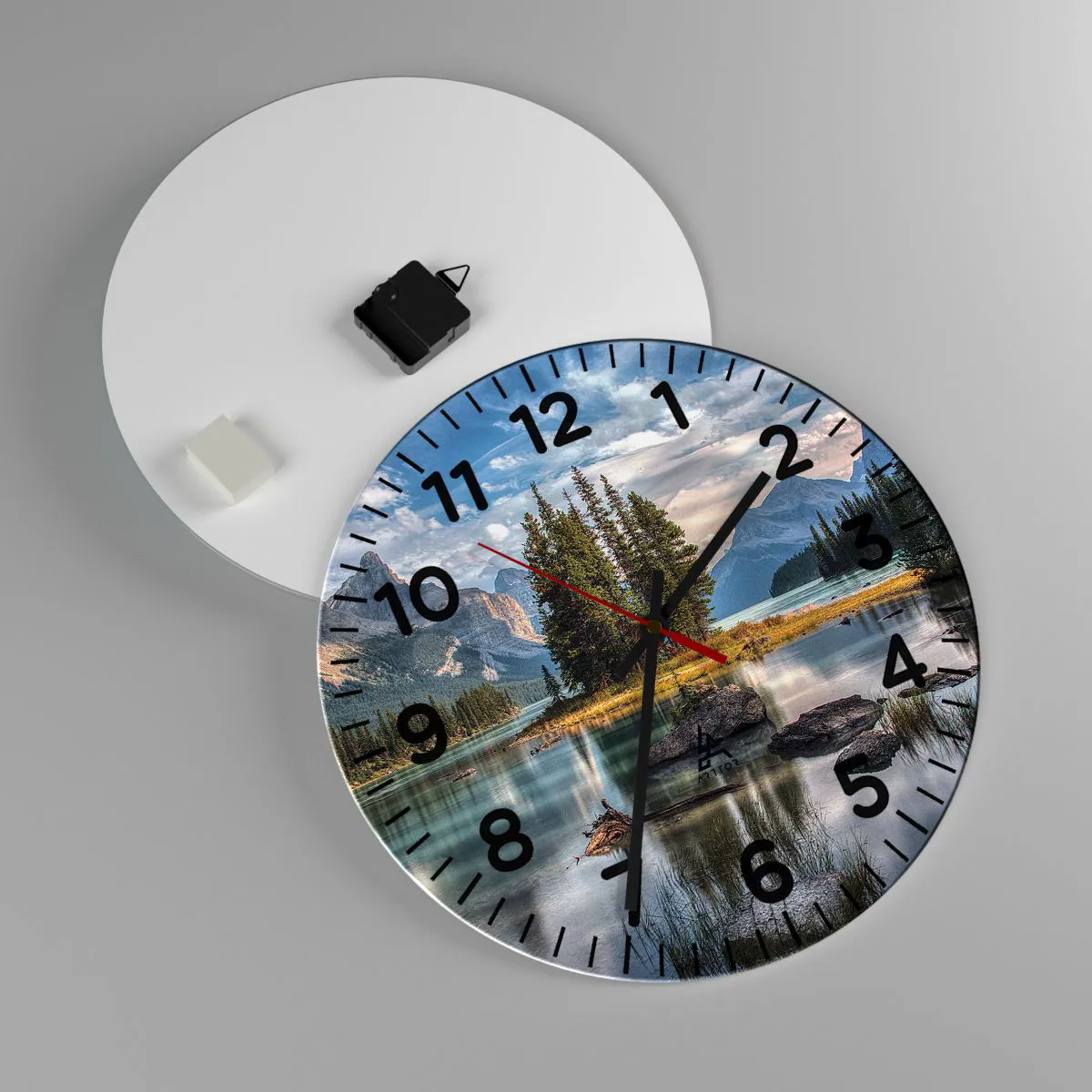 Falióra, Óra - A nagy és tiszta víz mellett... - 40x40 cm