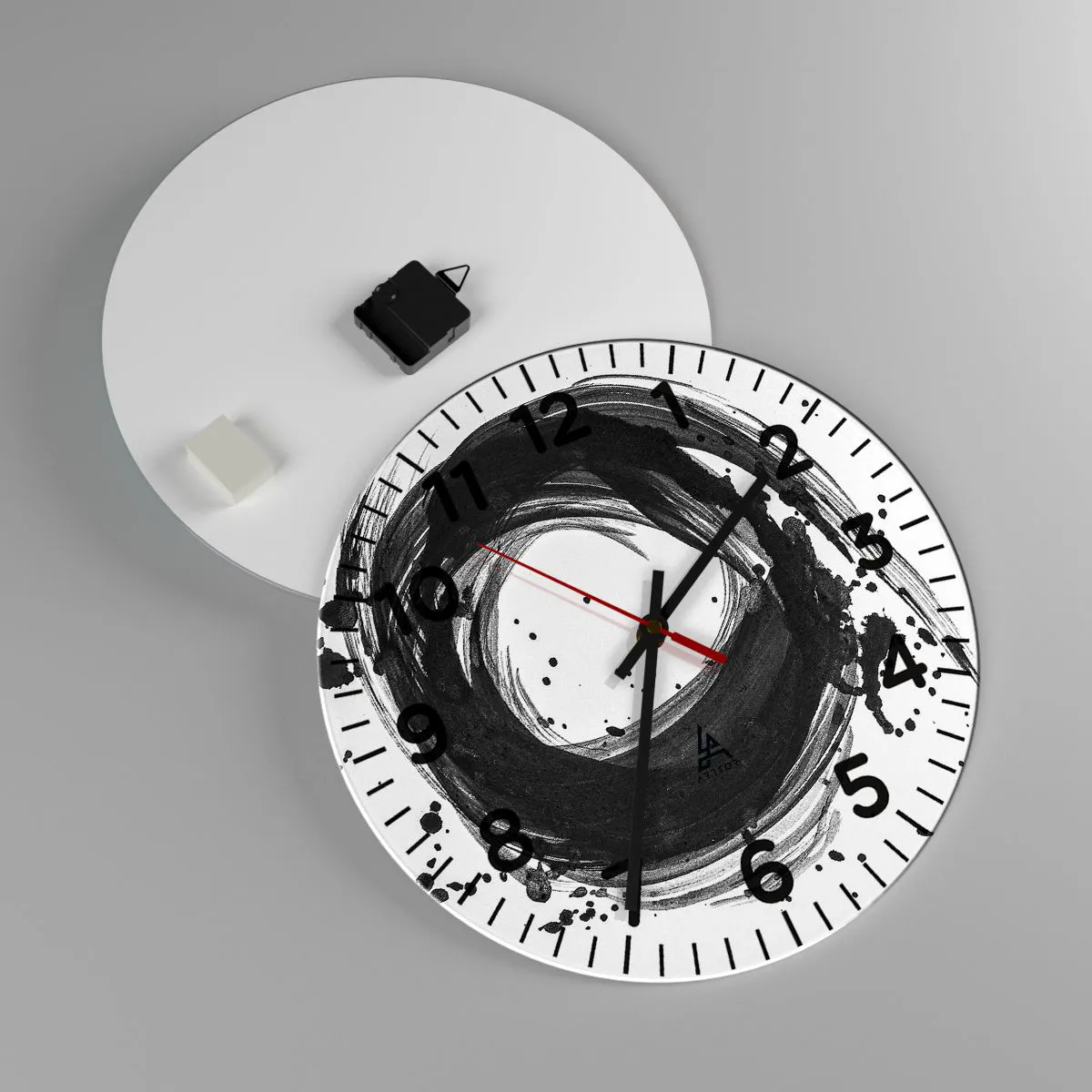 Falióra, Óra - A teremtés örvénye - 40x40 cm