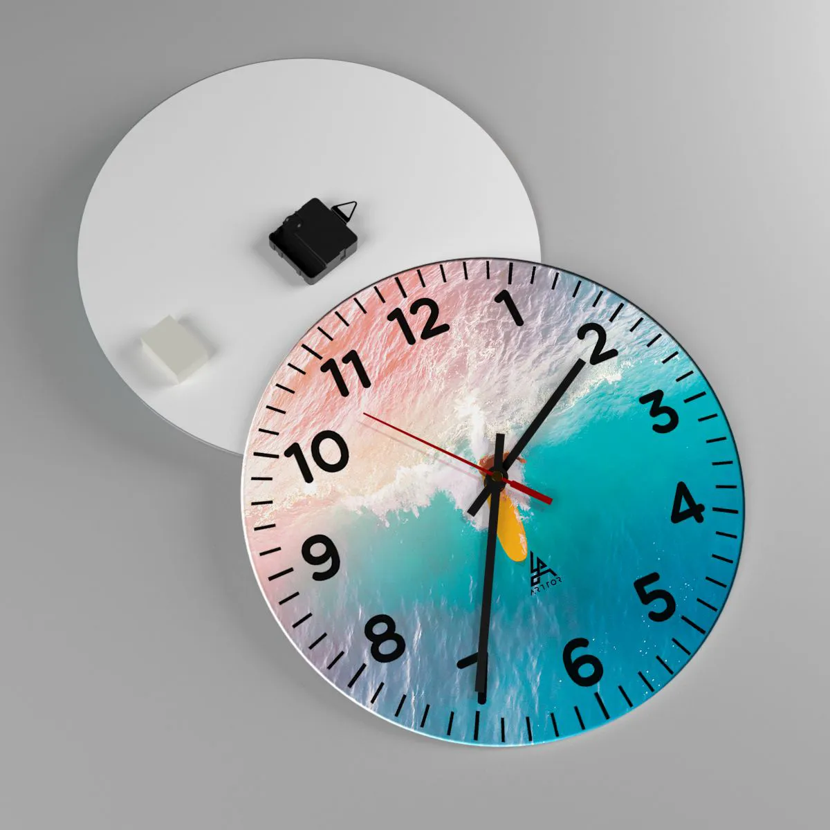 Falióra, Óra - Az óceánlovas - 40x40 cm