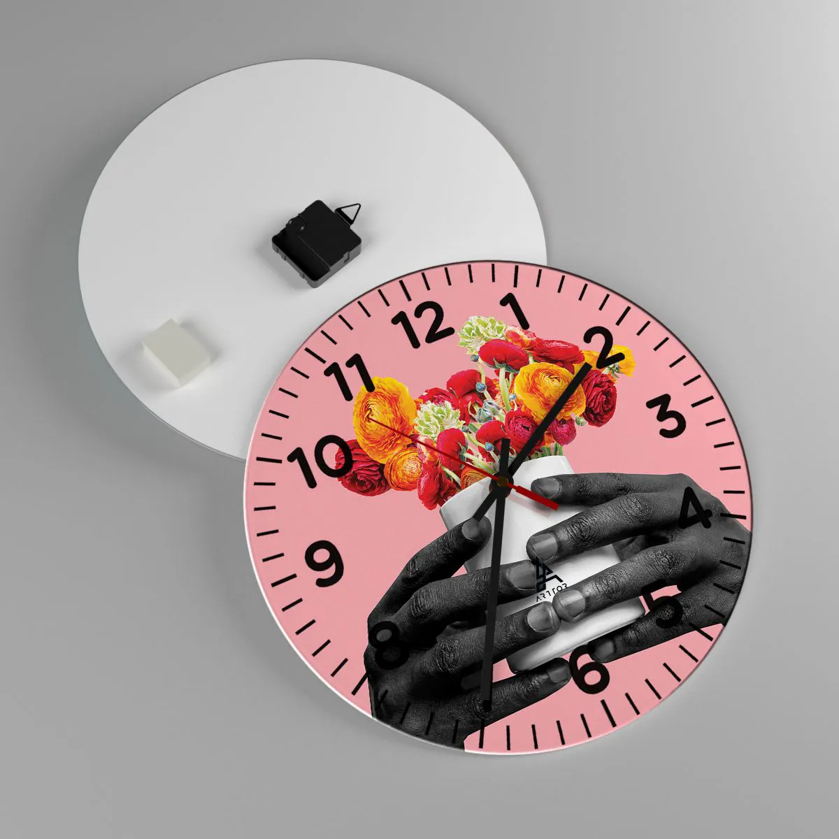 Falióra, Óra - Az élet apoteózisa - 40x40 cm