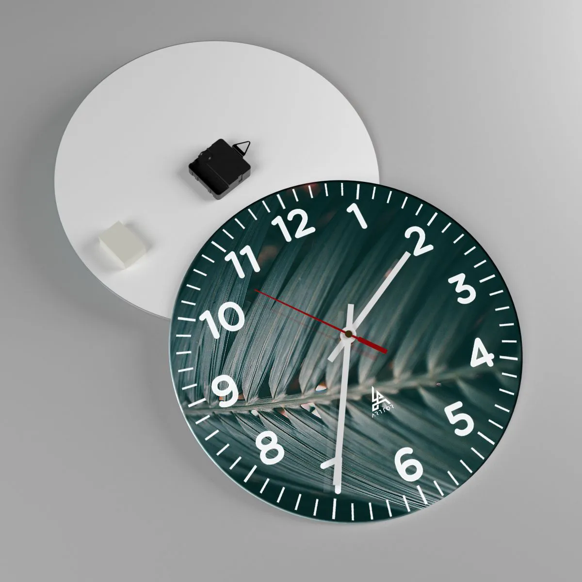 Vægur, Uret - Naturens præcision - 40x40 cm