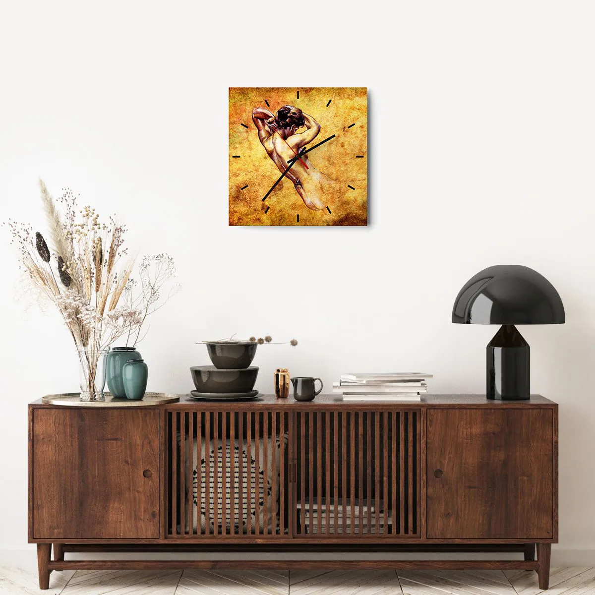 Horloge murale - Pendule murale - Découverte, mais toujours mystèrieuse - 40x40 cm