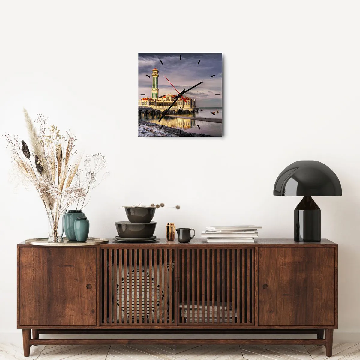 Vægur, Uret - Naturens tempel - 40x40 cm