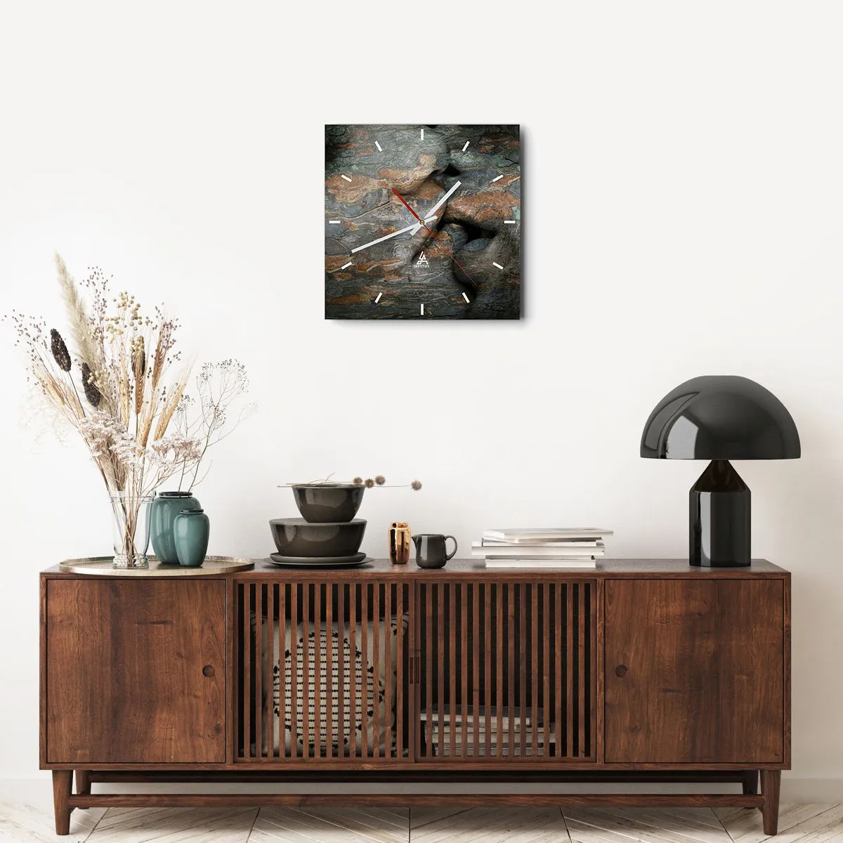 Wandklok - Klok - Voor altijd samen - 40x40 cm