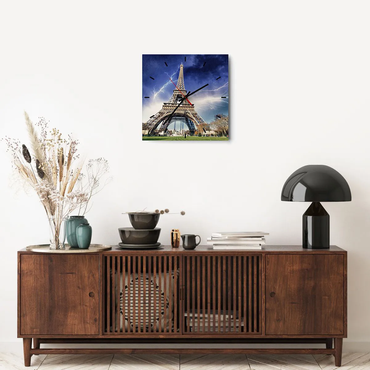 Vægur, Uret - Stormens herskerinde - 40x40 cm