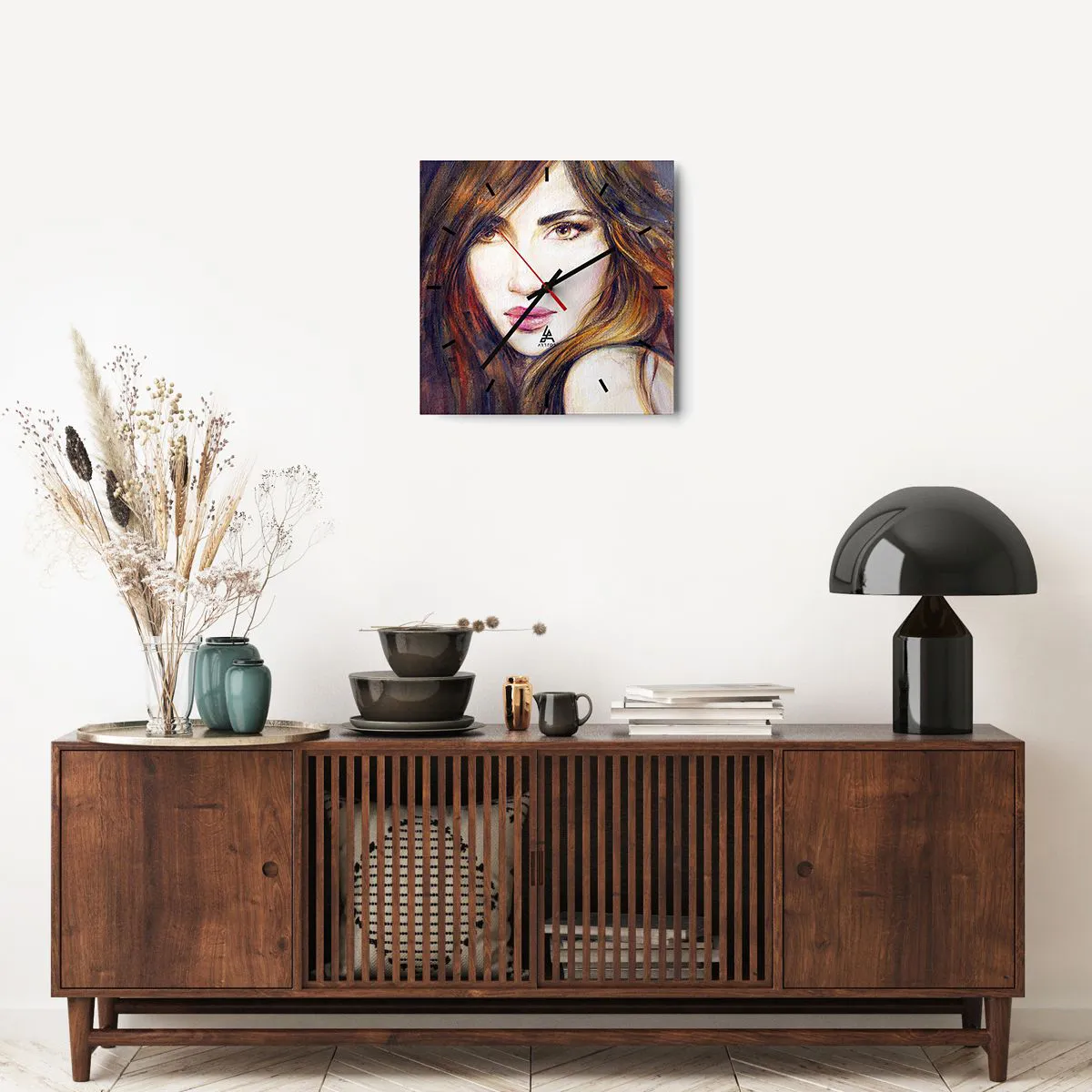 Nástěnné hodiny - Centík za tvé myšlenky - 40x40 cm