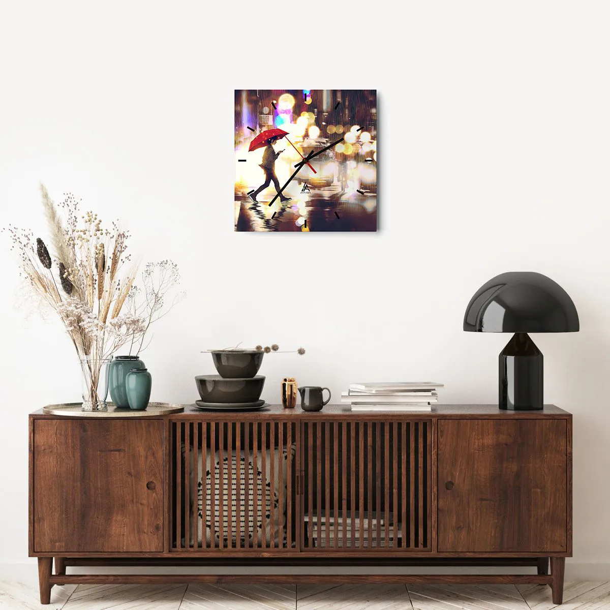 Nástěnné hodiny - A přece slunečná - 40x40 cm