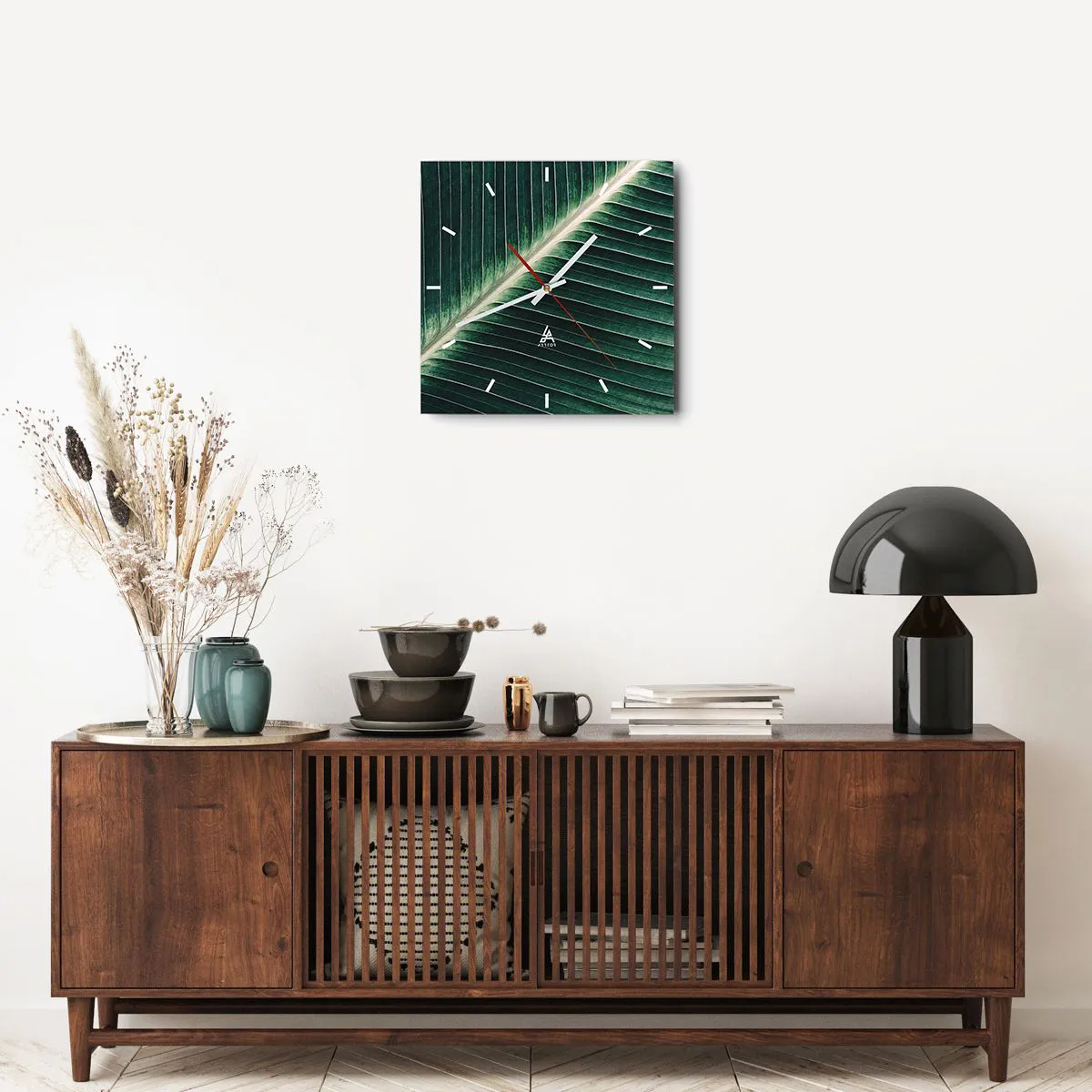 Zegar ścienny - Rytm natury - 40x40 cm