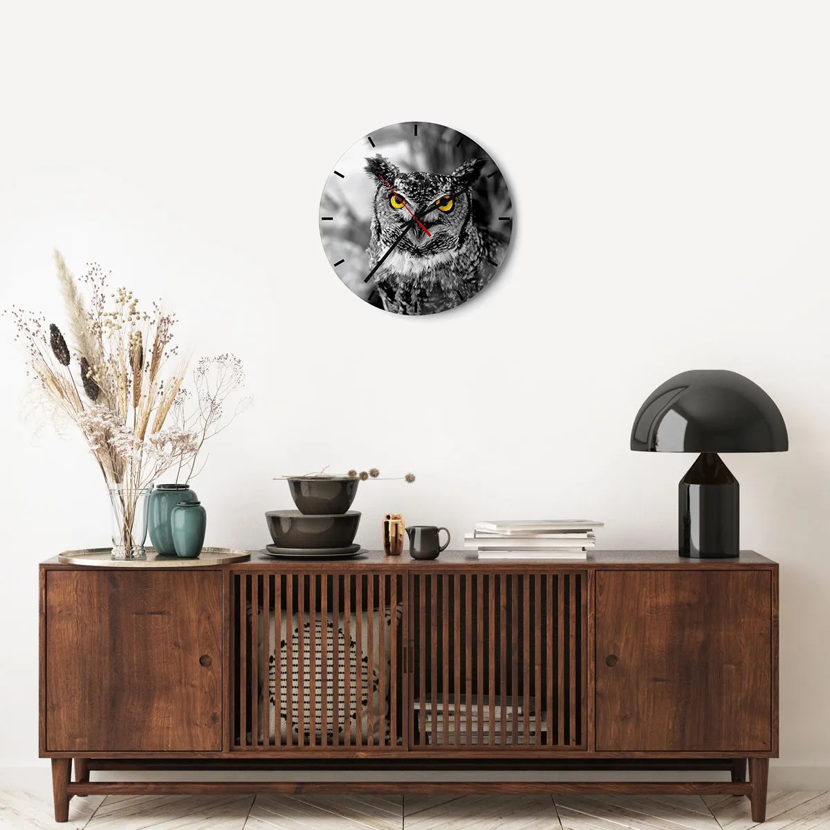 Nástěnné hodiny - Nic se neschová - 40x40 cm