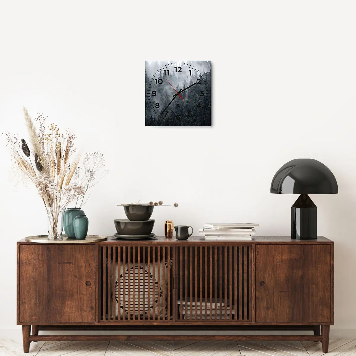 Wandklok - Klok - Bos dageraad - 30x30 cm