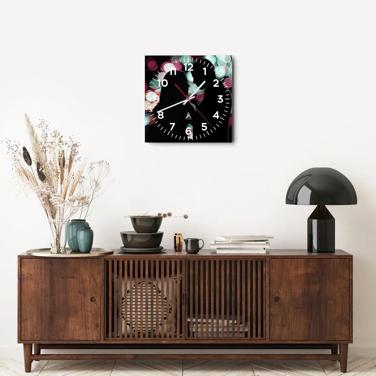 Zegar ścienny - Tak! - 40x40 cm