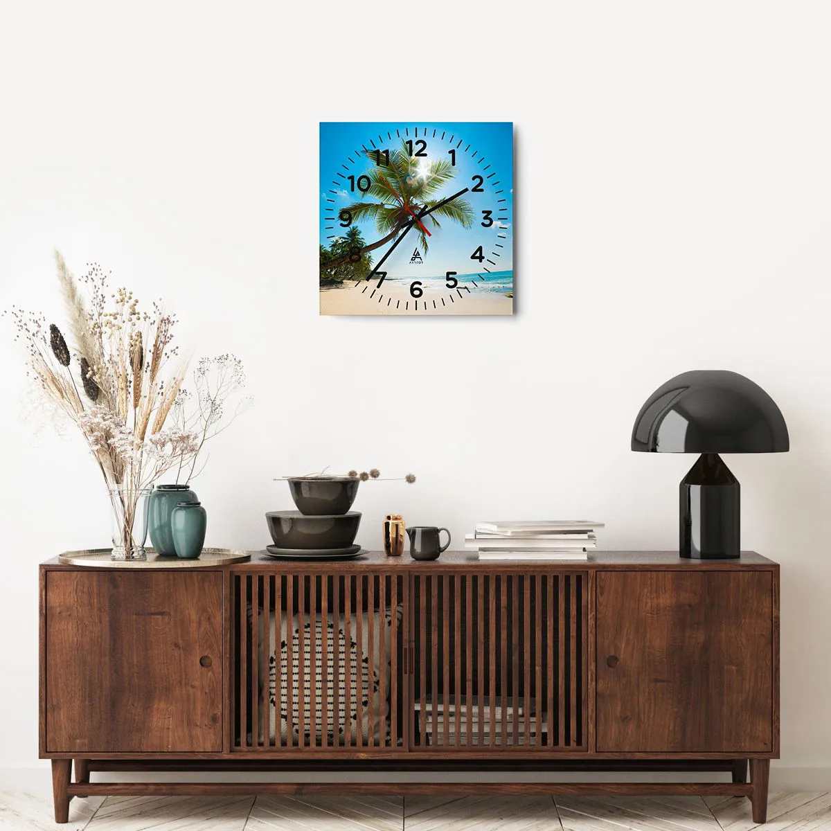 Orologio da parete - Orologio in Vetro - Non farlo vedere a nessuno - 40x40 cm