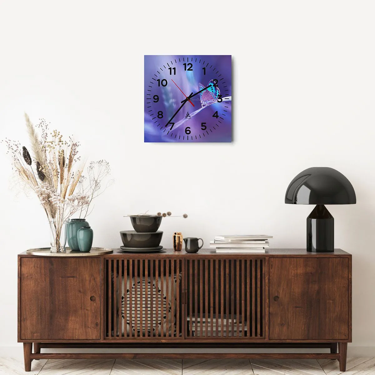 Horloge murale - Pendule murale - Un joyau de la nature - 40x40 cm