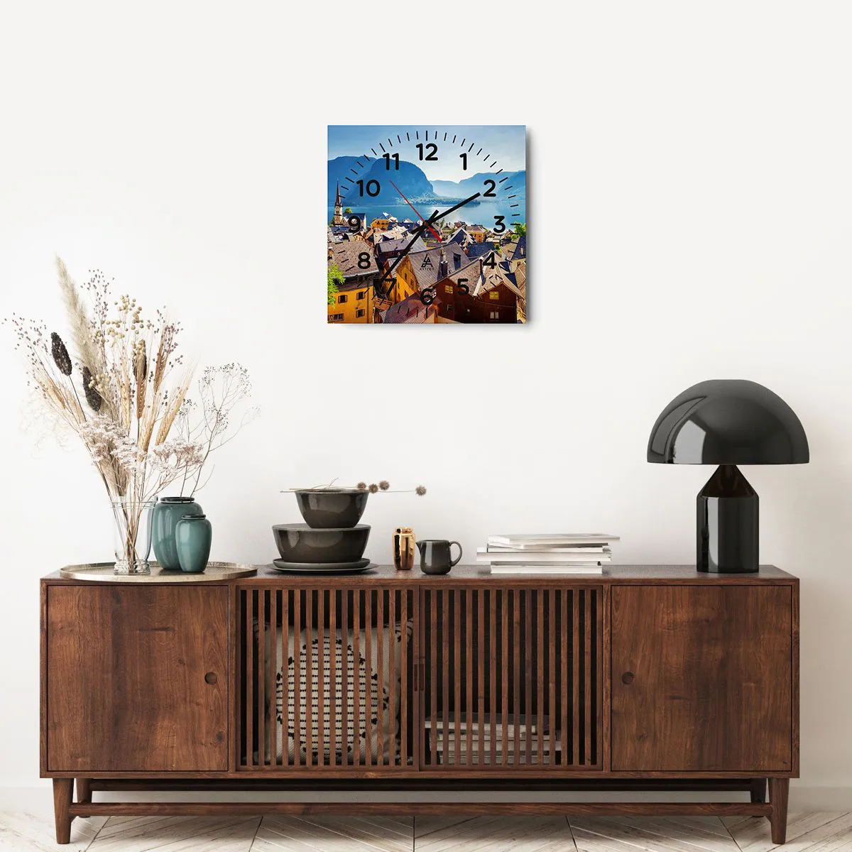 Falióra, Óra - Nem is lehetne festőibb - 40x40 cm