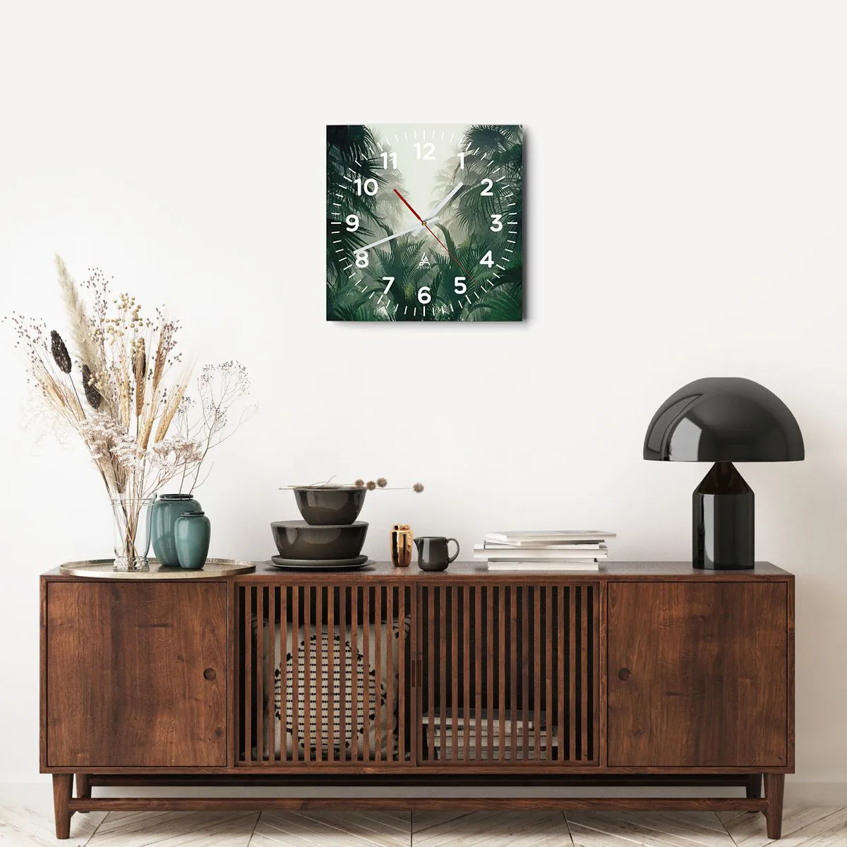 Falióra, Óra - Trópusi titok - 40x40 cm