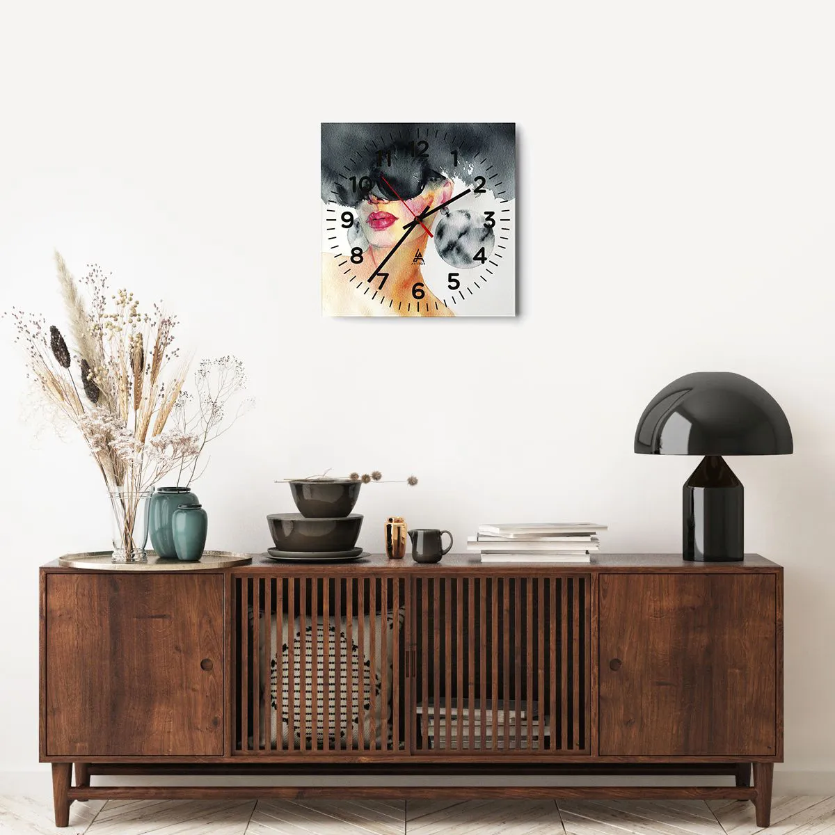 Falióra, Óra - Az elegancia titka - 40x40 cm