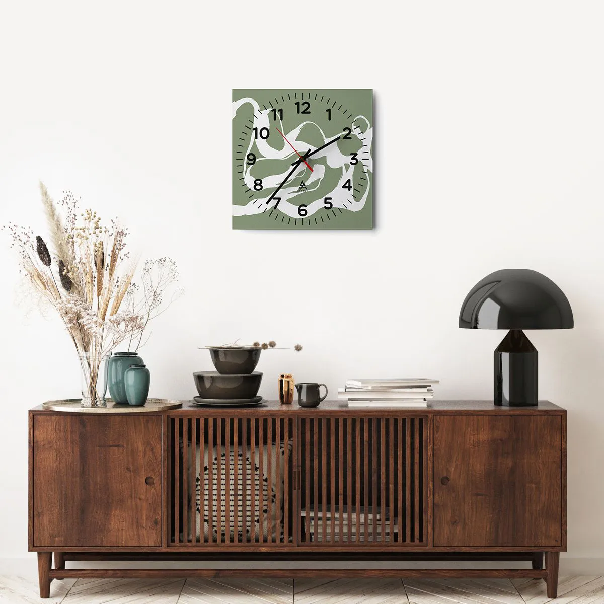 Horloge murale - Pendule murale - L'appel de l'espace - 40x40 cm