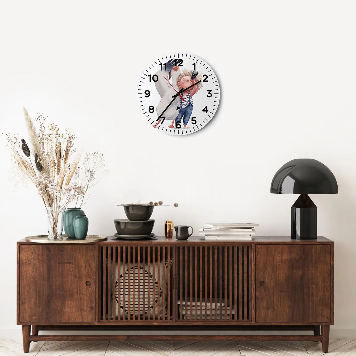 Falióra, Óra - Nagy utazási terve - 40x40 cm