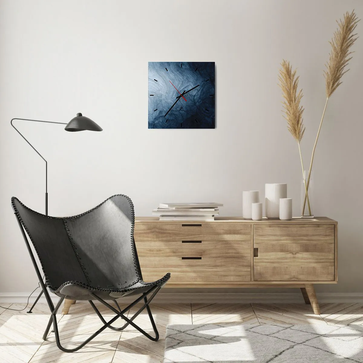 Falióra, Óra - Mélyrenyúlás - 30x30 cm