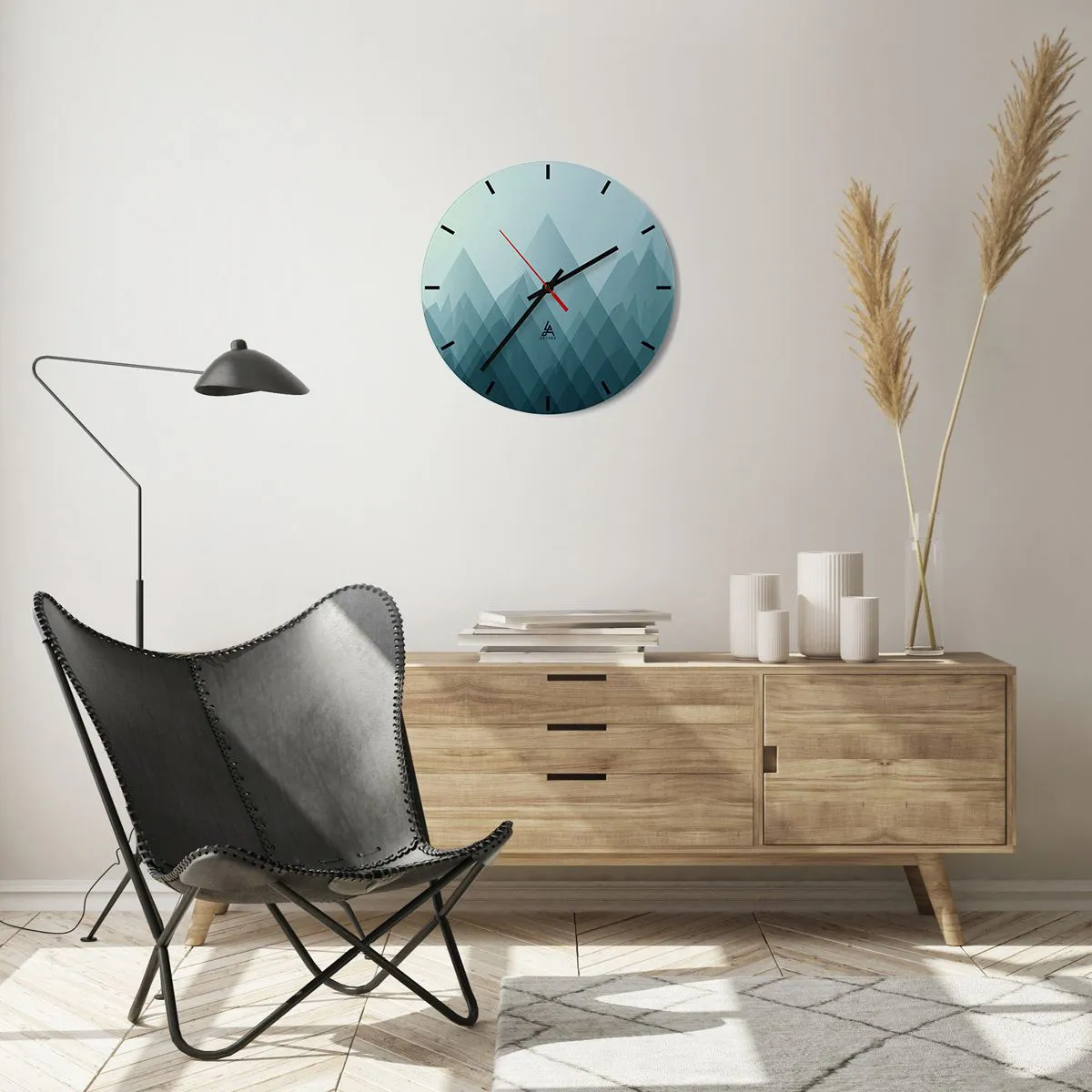 Nástěnné hodiny - Velká, větší, největší - 40x40 cm