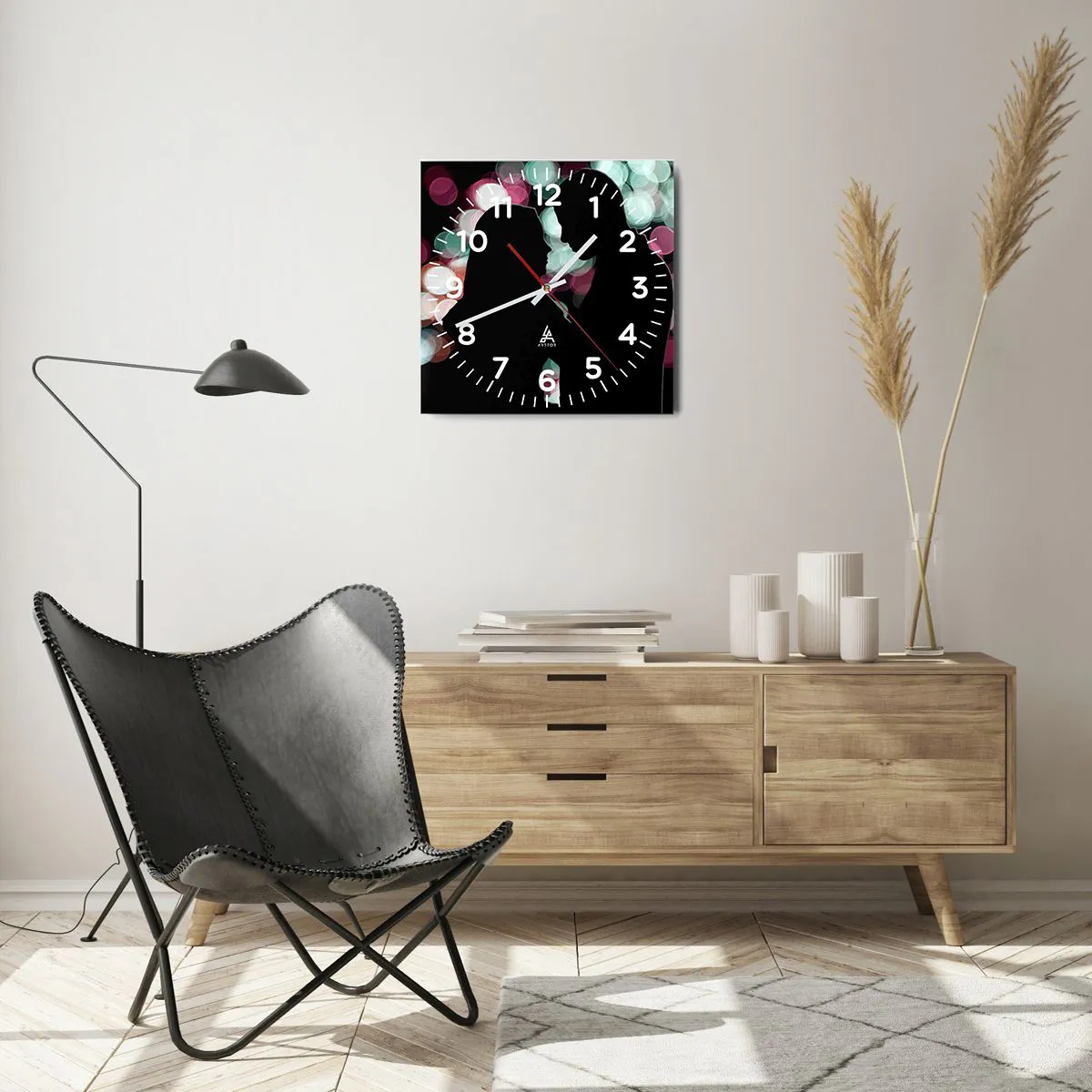 Zegar ścienny - Tak! - 40x40 cm