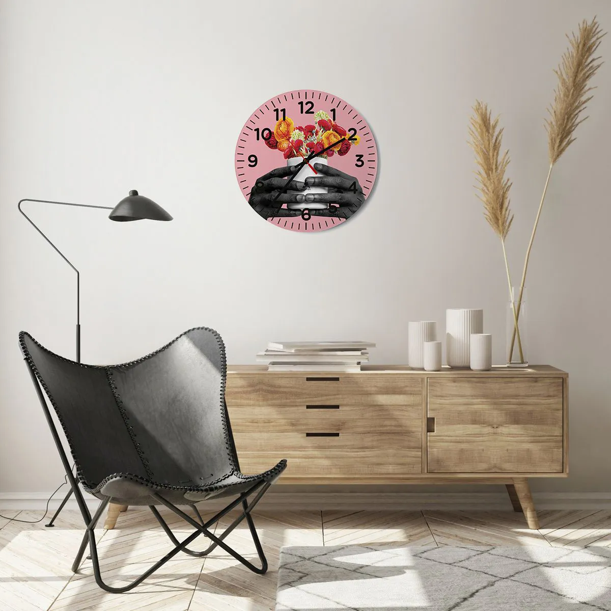 Falióra, Óra - Az élet apoteózisa - 40x40 cm