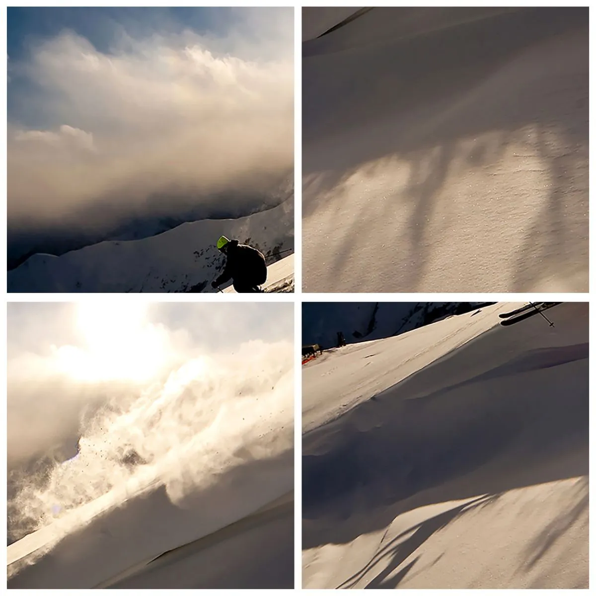 Wall clock - Clock on glass - Mountain Challenge Accepted - 30x30 cm