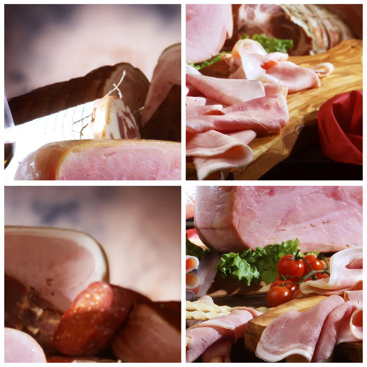 Zegar ścienny - Wędliny z winem na rustykalnym tle - 30x30cm - Kulinarne marzenie z karafką - Nowoczesna dekoracja ścienna do salonu i sypialni ARTTOR