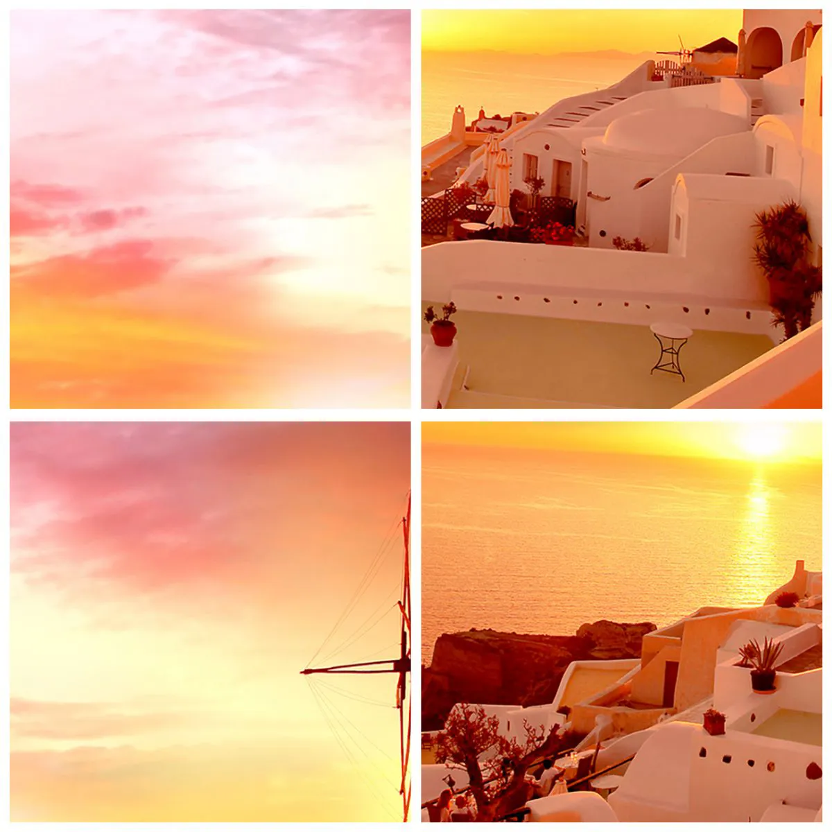 Nástenné hodiny - Rozplynúť sa v bielej a zlatej - 30x30 cm