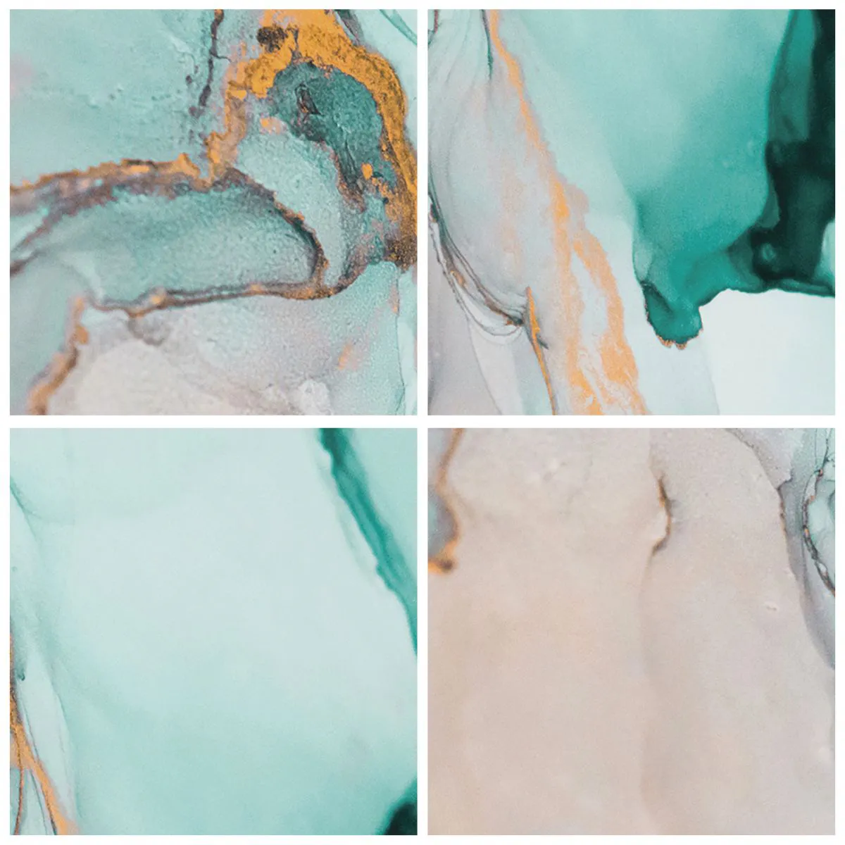 Reloj de pared - Reloj de vidrio - Danza de formas y colores - 40x40 cm