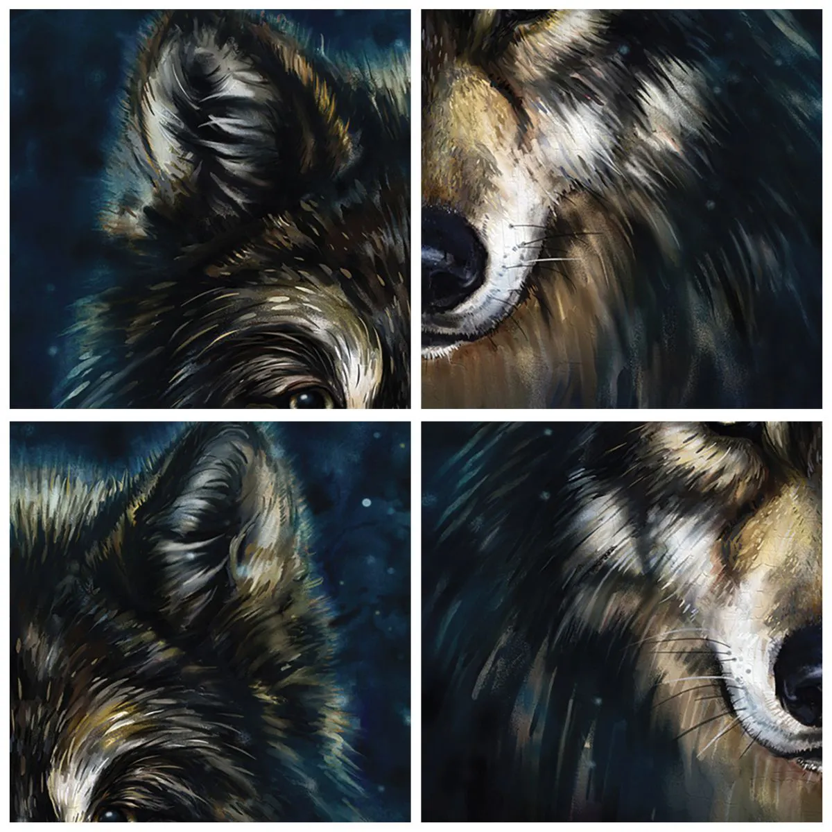 Ceas de perete - Ceas pe sticlă - Alfa? Și omega - 30x30 cm