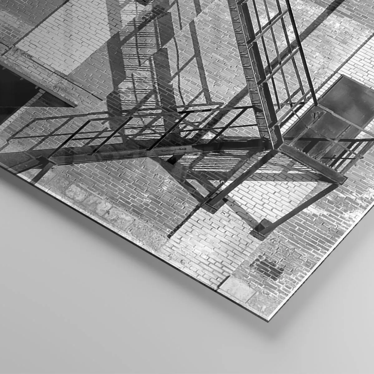 Obraz na skle - Industriální styl - 50x70 cm