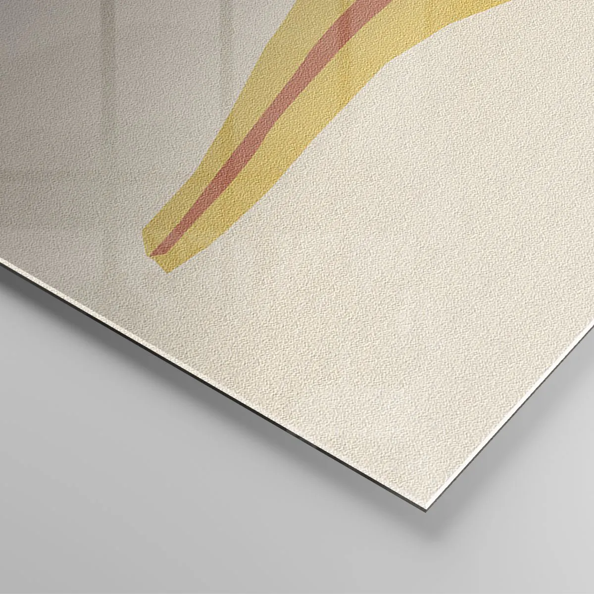 Obraz na skle - Organická abstrakce – růst - 50x70 cm