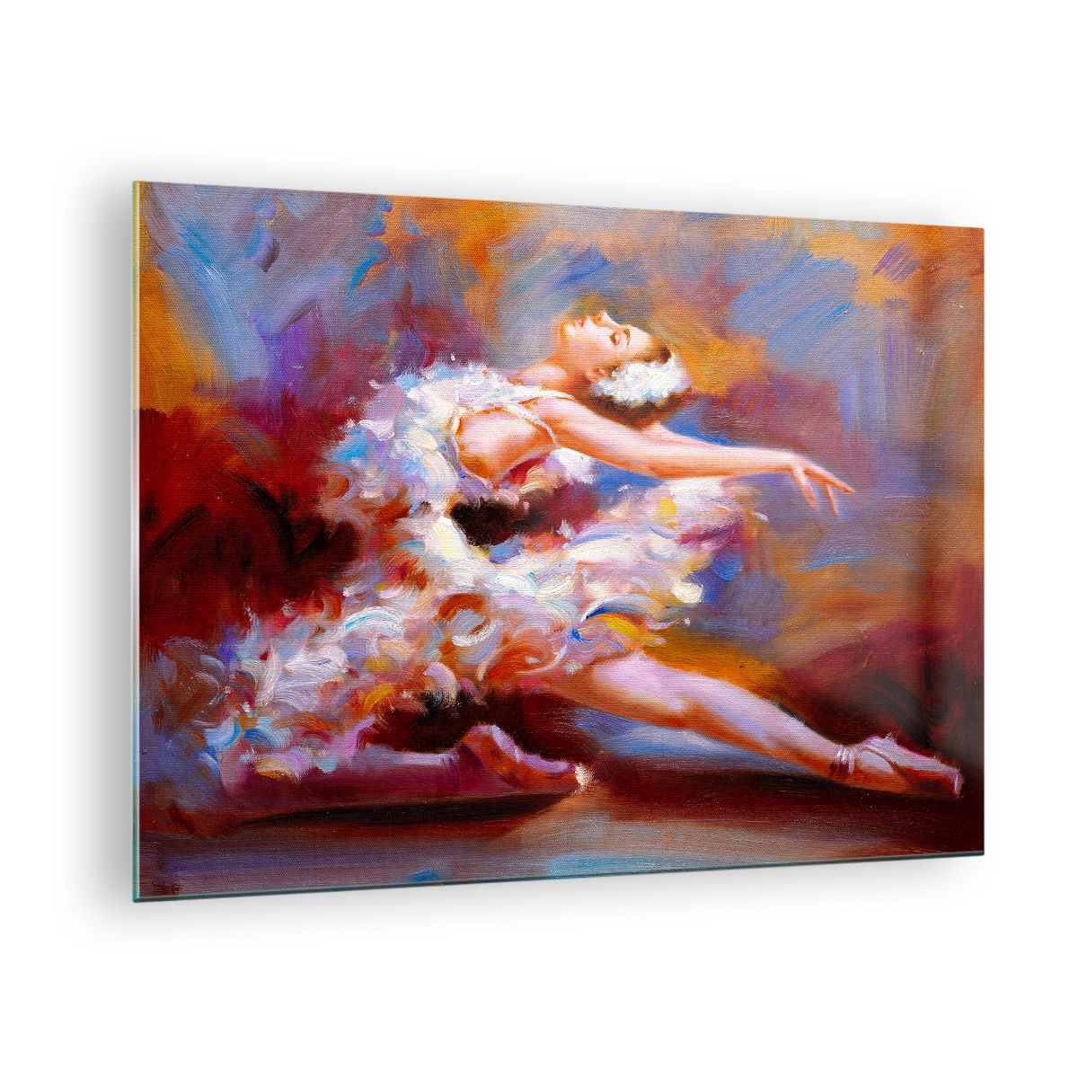 Impression sur Verre 120x80cm Tableaux Image Photo Tigre Monochrome
