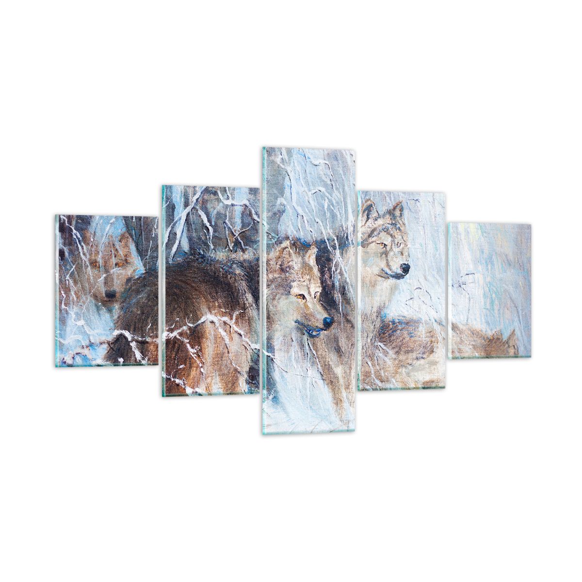 Impression sur Toile 125x70cm Tableaux Image Photo l phant jungle