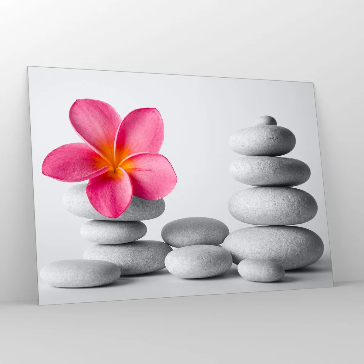 Üveg kép - Kő a kövön, és ezen a kövön... - 100x70 cm