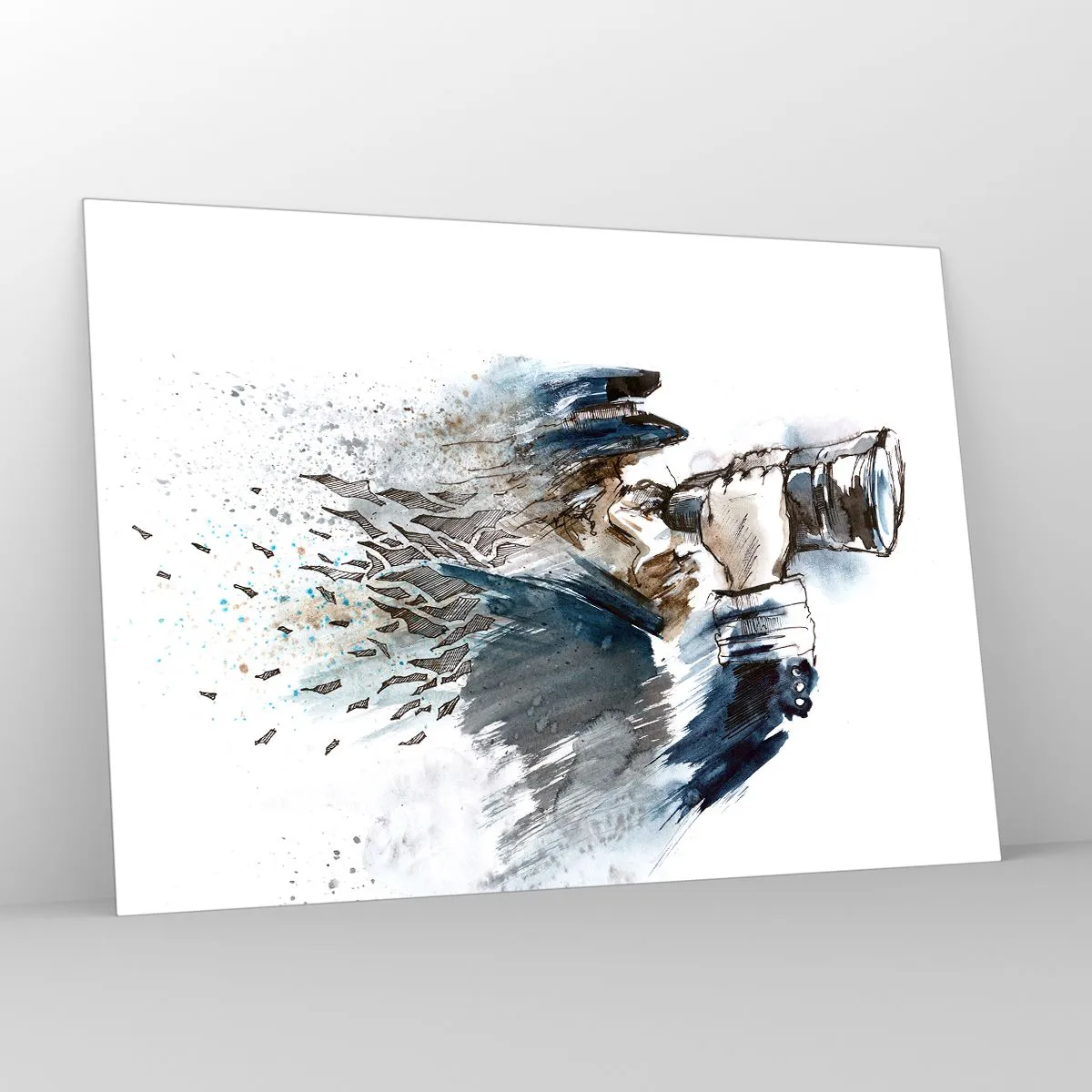 Glass picture - Ten on the Beaufort Sclae - 100x70 cm