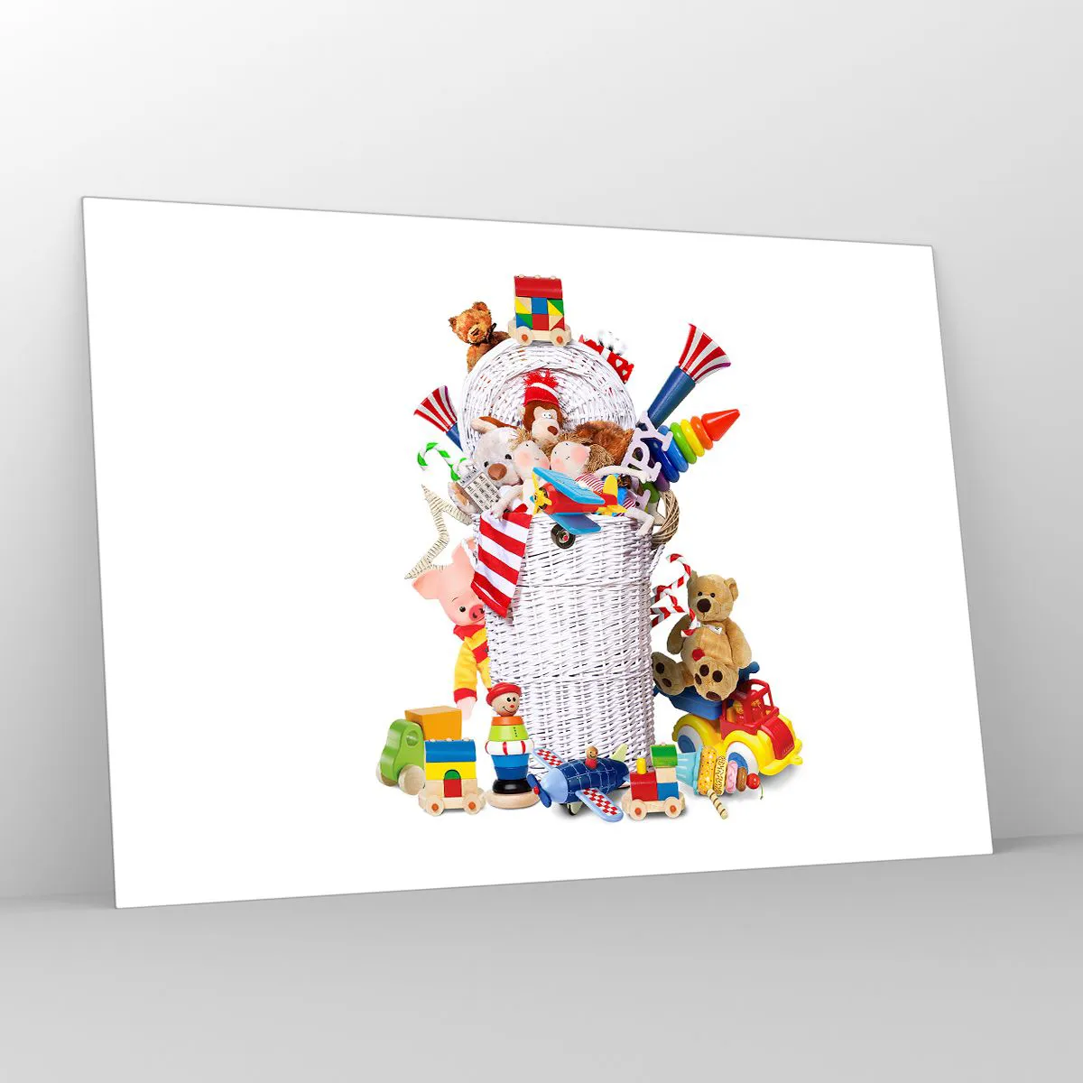 Obraz na skle - Poklady dieťatka - 100x70 cm