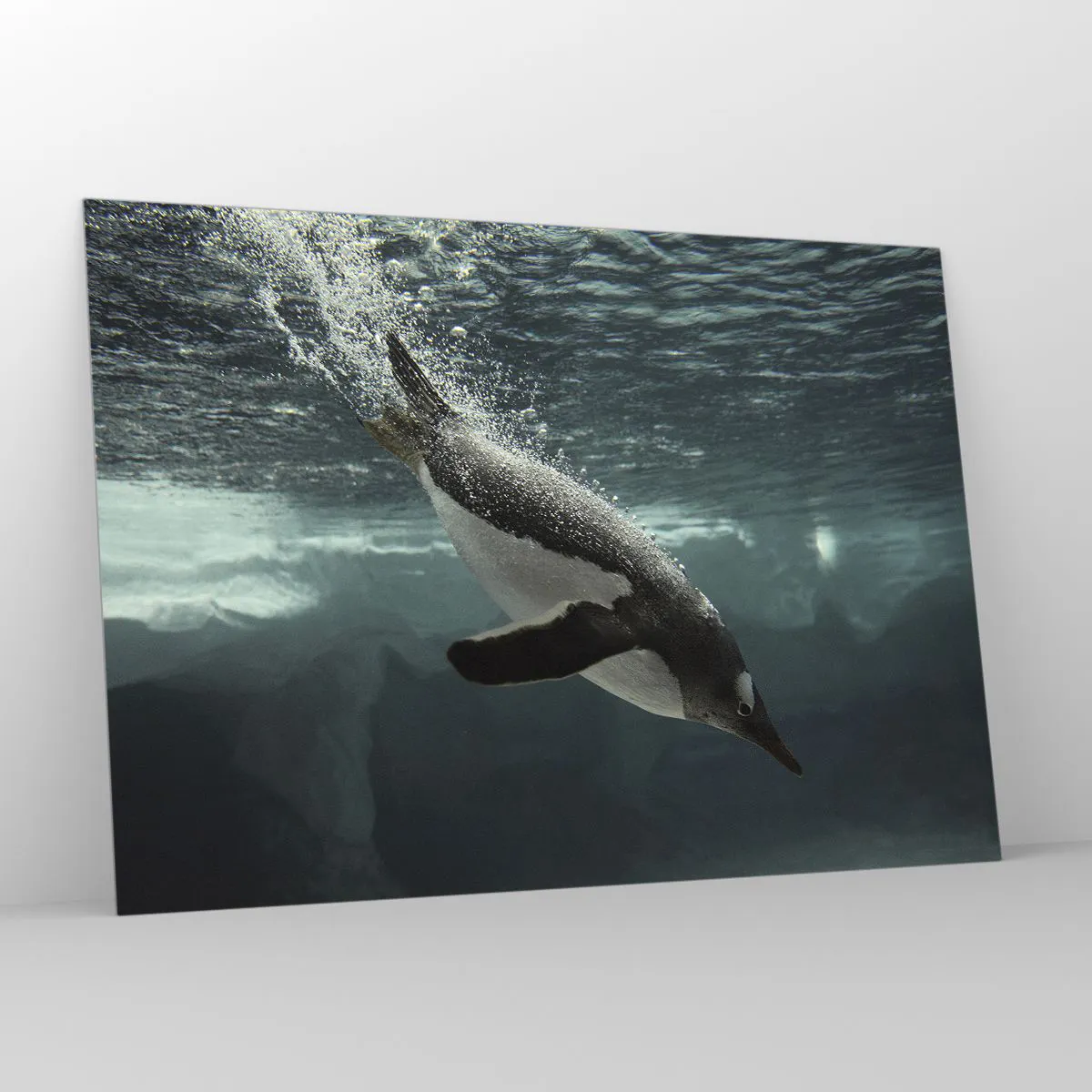 Üveg kép - Üdv a világomban - 100x70 cm