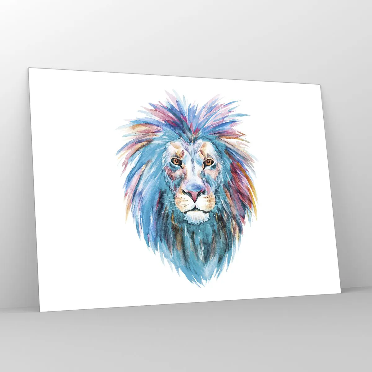 Glass picture - Electrifying Aura - 100x70 cm