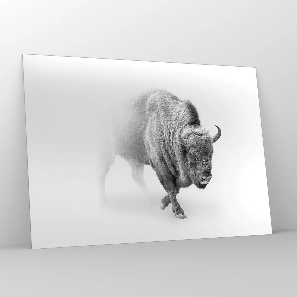 Tablou pe sticlă - Regele preriilor - 100x70 cm