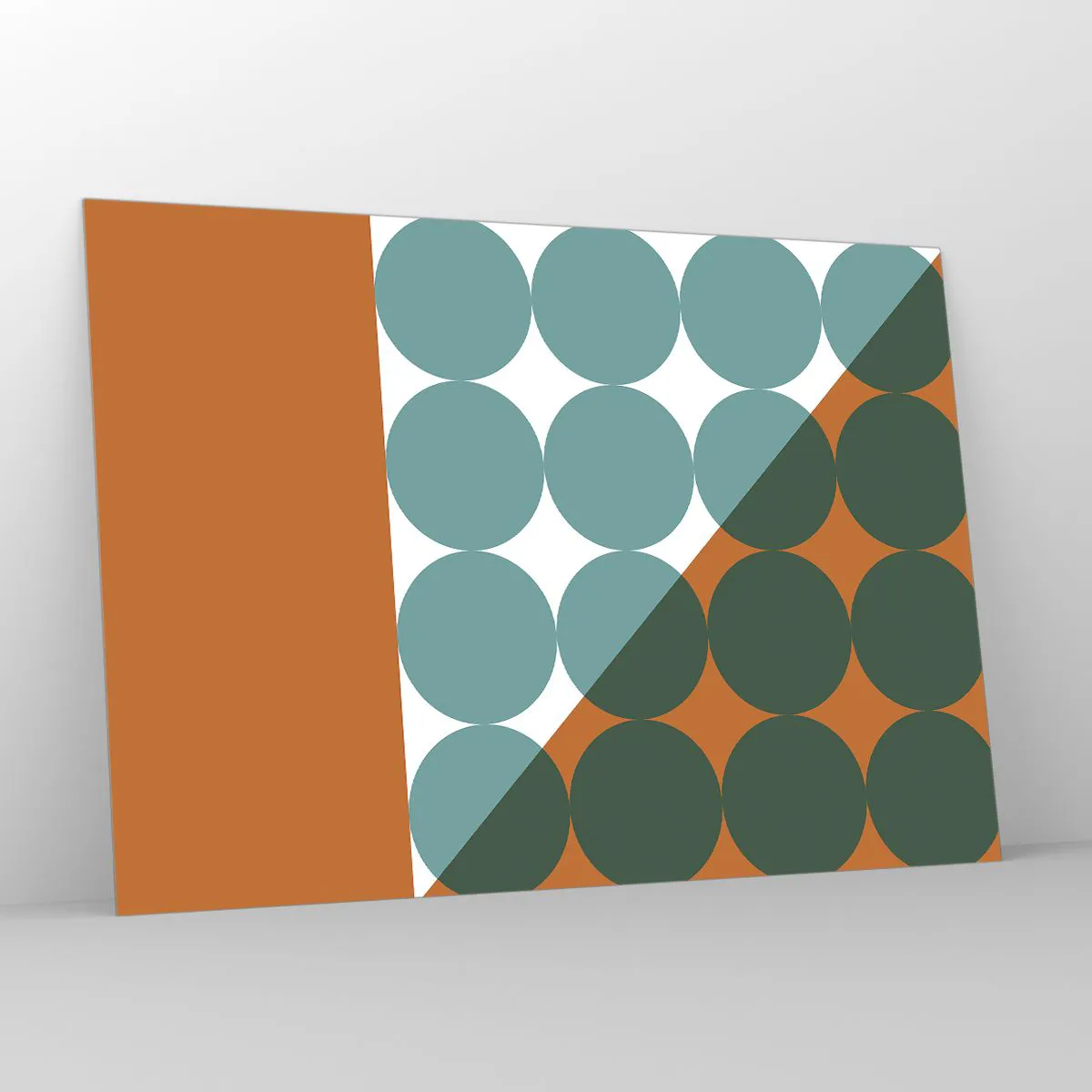 Obraz na skle - Nahoru a šikmo - 100x70 cm