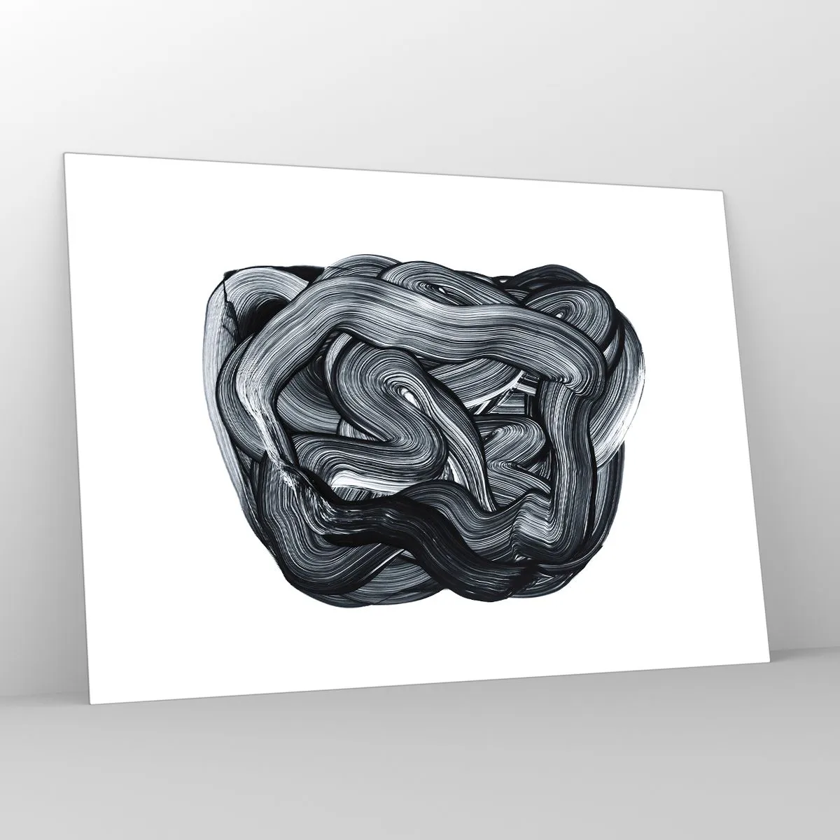 Quadro em vidro - Não é assim tão simples - 100x70 cm