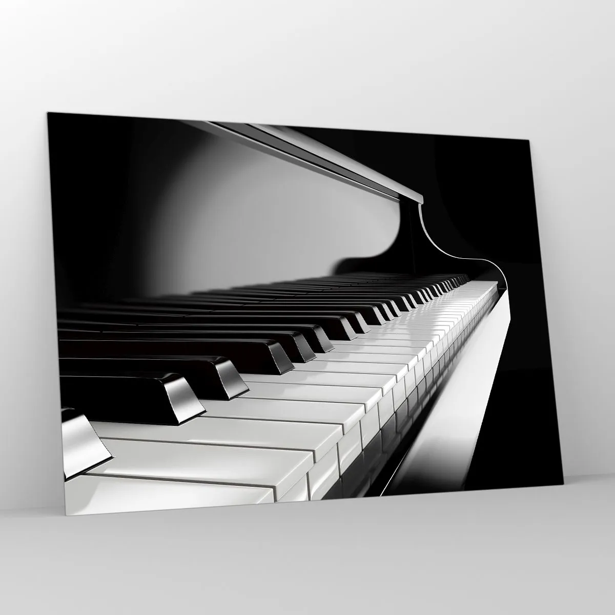 Tablou pe sticlă - Armonia formelor și a culorilor - 100x70 cm