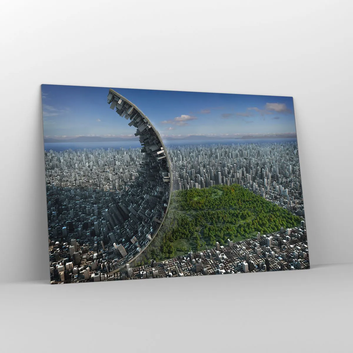 Glass picture - Nature Is Eternal - 120x80 cm