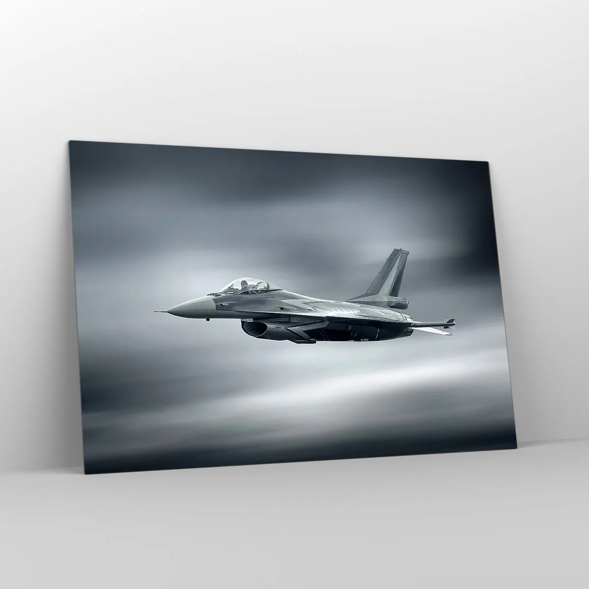 Glass picture - You want to Challenge It? - 120x80 cm