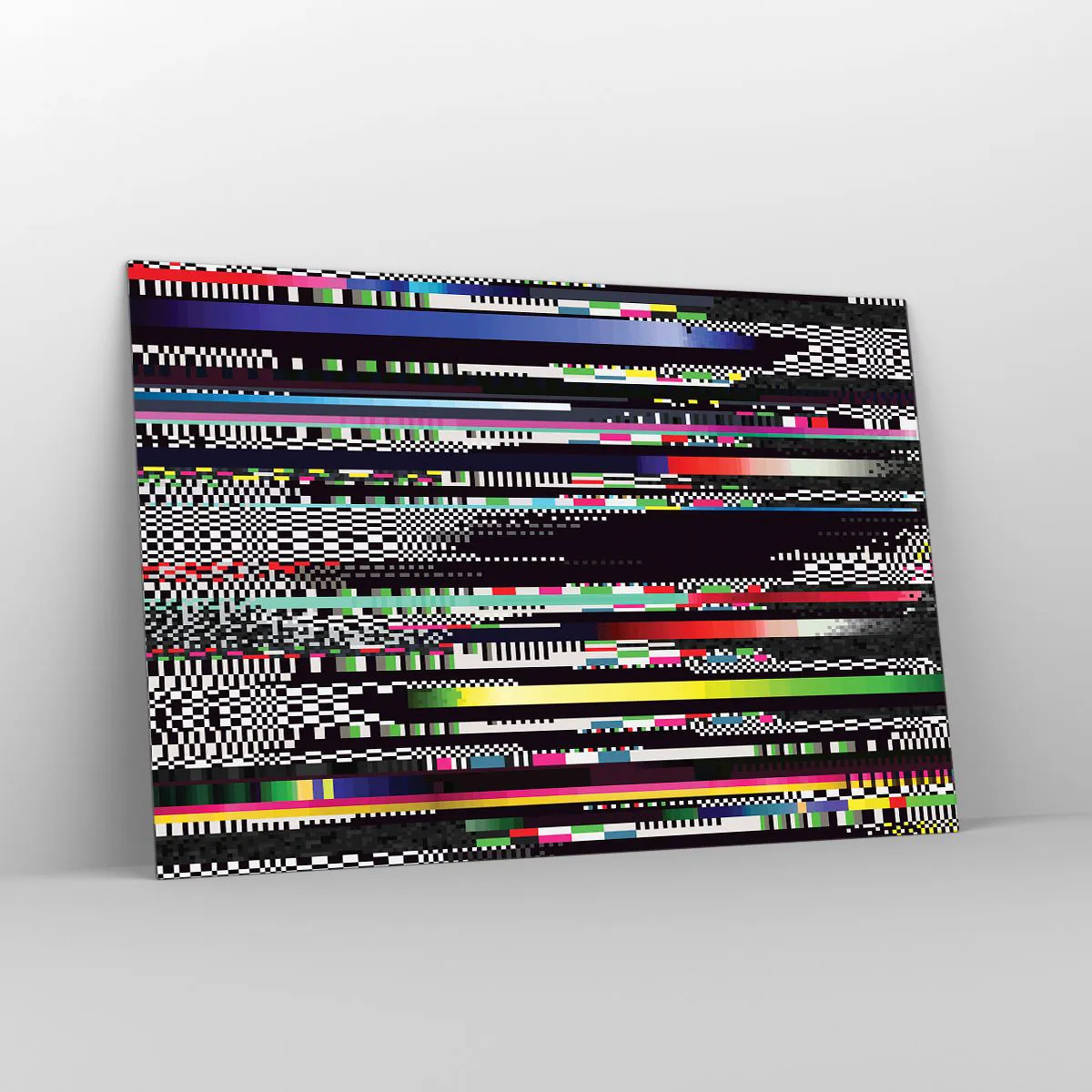 Tablou pe sticlă - Imaginea controlată a realității - 120x80 cm