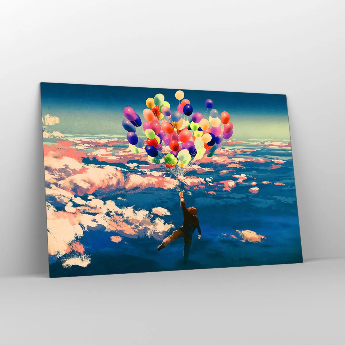 Obraz na skle - Splnené sny detstva - 120x80 cm